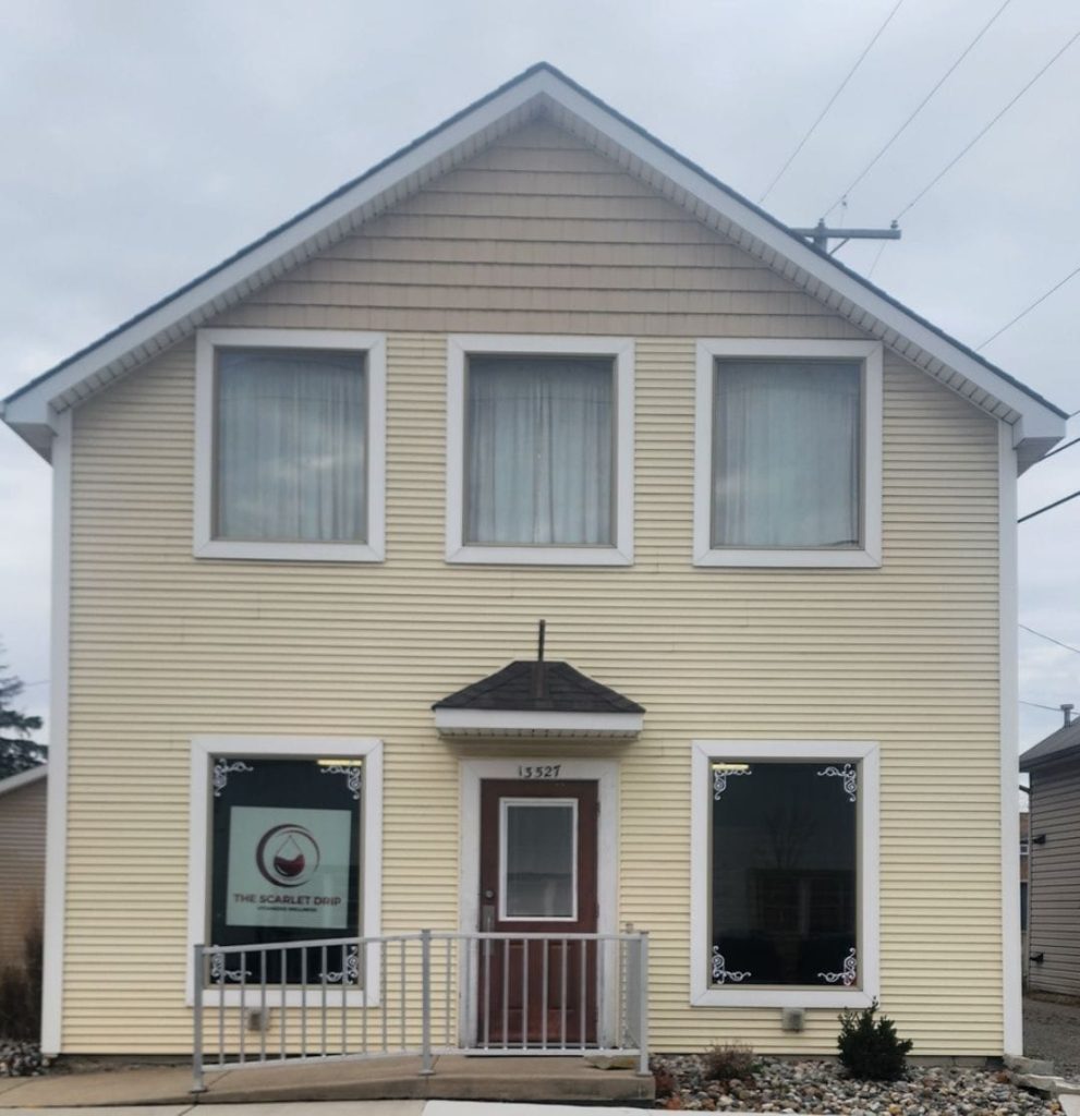 The Scarlet Drip clinic in Grabill, Indiana